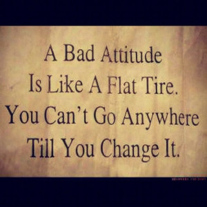 bad attitude