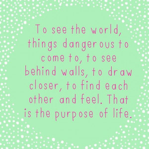 Walter Mitty Life Quote