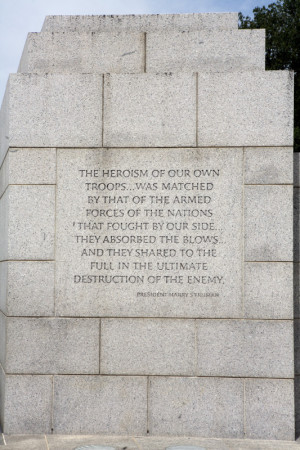 harry s truman quote a quote of president harry s truman engraved on a ...