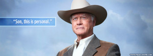 Tribute To Larry Hagman With J.R. Ewing Facebook Cover Photos For Your ...