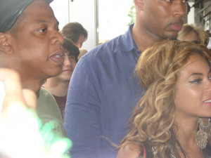 Thread: stood right next to Jay-Z and Beyonce at Beach House