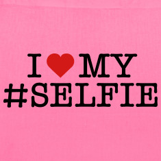 Funny-I-love-my-selfie-#selfie-instagram-heart-Bags---backpacks.jpg