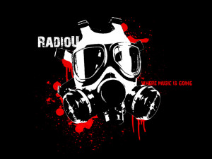 Dark Gas Mask Guy Wallpaper