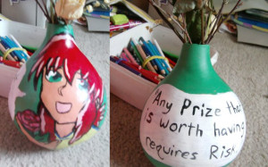 Kurama Quote Gourd Back by Wings2flywithice