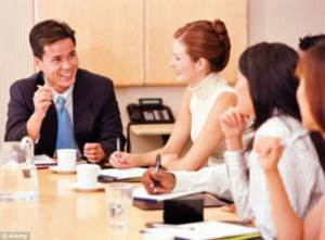 ... 40 office workers from the two different offices in the UK