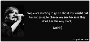 Adele Quote