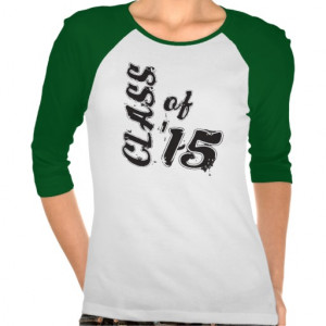 Class OF 2015, Senior Class '15 Grunge T-shirt