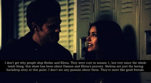 Don't ship STELENA! - the-vampire-diaries-tv-show Photo