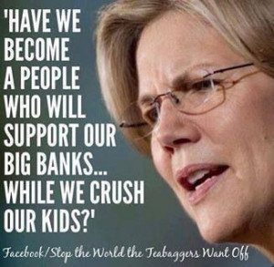 Elizabeth Warren quote. 