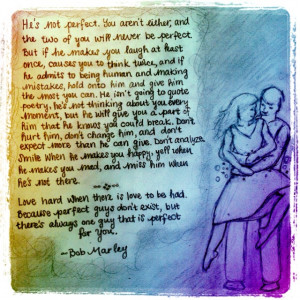 sketch by me and a Bob Marley quote :)
