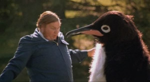 The penguin OR the bus driver from Billy Madison