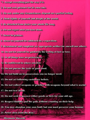 Musashi quote