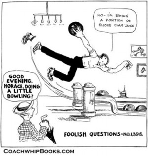 Rube Goldberg's Foolish Questions
