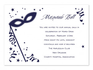 Invitations Party For All...