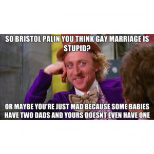 bristol Palin gay marriage
