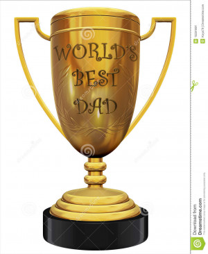 More similar stock images of ` World s best dad trophy `