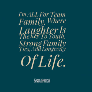 stronger by laughing together that s how families role and grow quotes ...