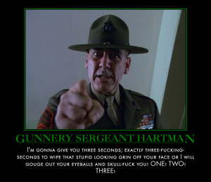 Full Metal Jacket Sergeant Hartman Quotes