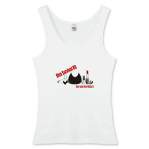 DIVA SURVIVAL KIT Women's Fitted Tank Top