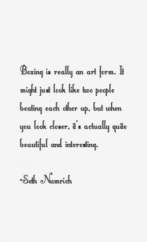 Seth Numrich Quotes & Sayings