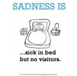 Sick in Bed Funny Quotes