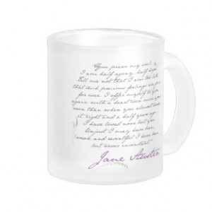 Jane Austen's Persuasion Quote #1 Coffee Mug