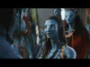 Avatar Interview Zoe Saldana (Neytiri)