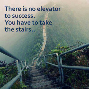 Stairway to success;-)