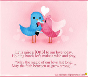 Happy anniversary, love! -----