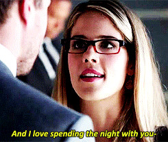 ... some of the superficial things that I love about Felicity Smoak