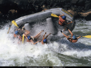 Victoria Falls - White Water Rafting down the Mighty Zambezi