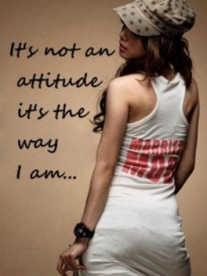 girls attitude