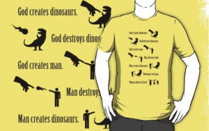 God Creates Dinosaurs (Jurassic Park quote)