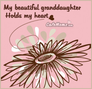 My Beautiful Granddaughter holds my heart Facebook Graphic