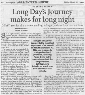 The Telegram review - Long Day's Journey makes for long night