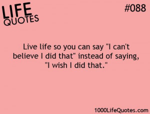1000 Life quotes