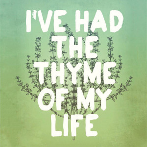 pun #lol #funny #thyme #musicquotes #quotes #green #instagram #ig