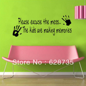 ... --The-kids-are-making-memories-Kids-Decor-vinyl-wall-decal-quotes.jpg