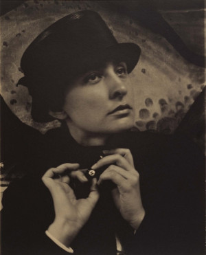 Georgia O'keeffe by Alfred Stieglitz.