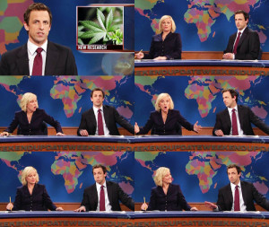 cheia:Seth Meyers: According to new research from the U.S. government ...