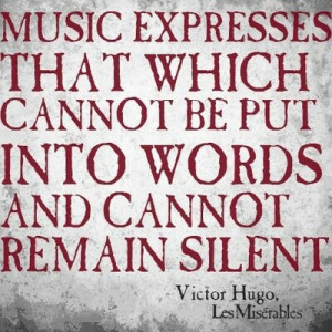 Victor Hugo music quote
