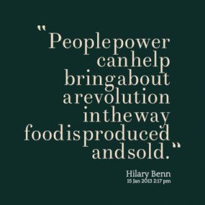 Quotes About: people power