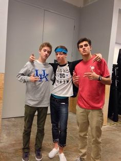 Jack Gilinsky, Taylor Caniff, and Jack Johnson :) More