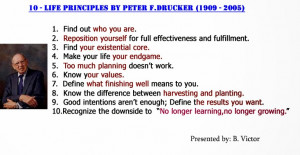 Peter Drucker Quotes: