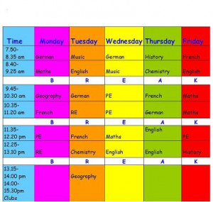school schedule time table pictures school calendar time table