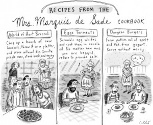 Famous Food Friday -- Mrs. Marquis de Sade