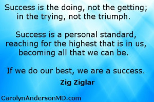 Success Quote by Zig Ziglar