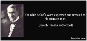 quote-the-bible-is-god-s-word-expressed-and-revealed-to-his-creature ...