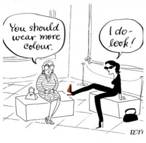 QUOTES - or cartoons in this case - Red Soles Rule! - #Fashion #Quotes ...