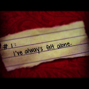 alone quote